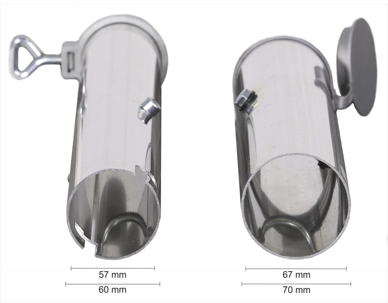 Schneider Bodenhülse für 55 mm Rohr