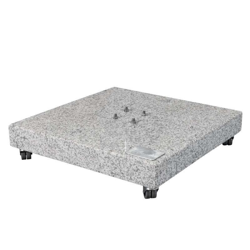 Granit Grundplatte ca. 140 kg mit Rollen