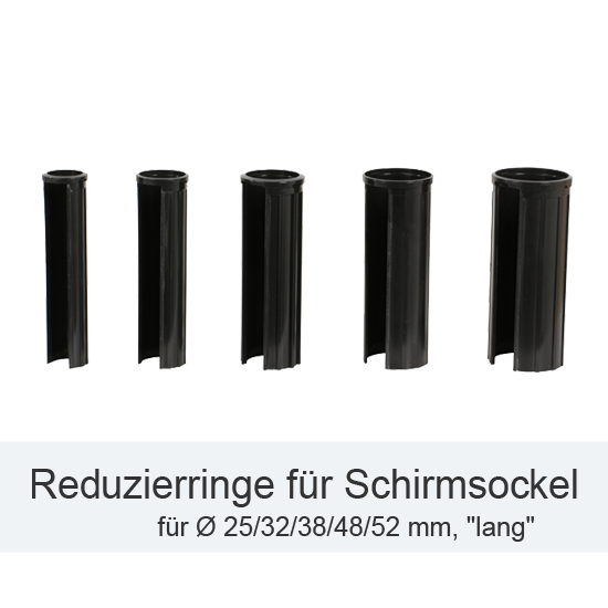 Granitsockel Reduzierringe XL 150 mm